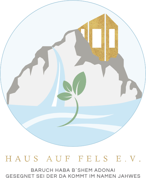 Haus auf Fels e.V. - Logo mit Schriftzug